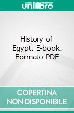 History of Egypt. E-book. Formato PDF ebook