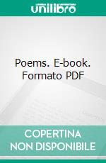 Poems. E-book. Formato PDF ebook di Helen Hunt Jackson