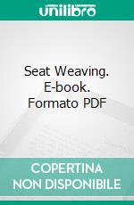 Seat Weaving. E-book. Formato PDF ebook
