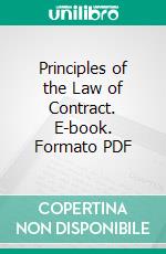 Principles of the Law of Contract. E-book. Formato PDF ebook