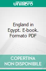 England in Egypt. E-book. Formato PDF ebook