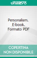 Personalism. E-book. Formato PDF ebook