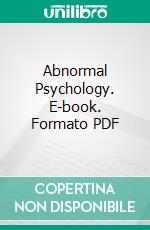 Abnormal Psychology. E-book. Formato PDF