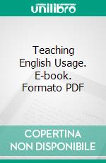 Teaching English Usage. E-book. Formato PDF