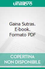 Gaina Sutras. E-book. Formato PDF ebook