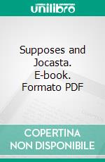 Supposes and Jocasta. E-book. Formato PDF ebook