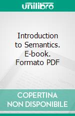 Introduction to Semantics. E-book. Formato PDF ebook di Adam Schaff