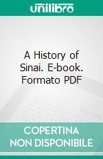 A History of Sinai. E-book. Formato PDF ebook