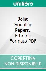 Joint Scientific Papers. E-book. Formato PDF