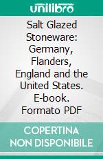 Salt Glazed Stoneware: Germany, Flanders, England and the United States. E-book. Formato PDF