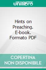 Hints on Preaching. E-book. Formato PDF