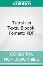 Tsimshian Texts. E-book. Formato PDF