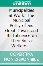 Municipalities at Work: The Municipal Policy of Six Great Towns and Its Influence on Their Social Welfare. E-book. Formato PDF