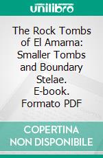 The Rock Tombs of El Amarna: Smaller Tombs and Boundary Stelae. E-book. Formato PDF ebook
