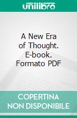 A New Era of Thought. E-book. Formato PDF ebook di Charles Howard Hinton