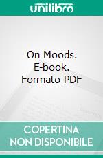 On Moods. E-book. Formato PDF ebook