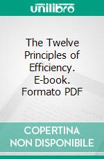 The Twelve Principles of Efficiency. E-book. Formato PDF ebook