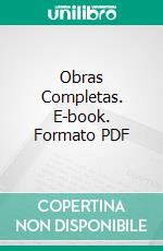 Obras Completas. E-book. Formato PDF ebook