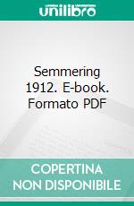 Semmering 1912. E-book. Formato PDF