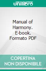 Manual of Harmony. E-book. Formato PDF ebook