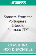 Sonnets From the Portuguese. E-book. Formato PDF ebook