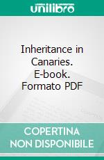 Inheritance in Canaries. E-book. Formato PDF ebook di Charles B. Davenport