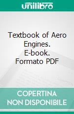 Textbook of Aero Engines. E-book. Formato PDF ebook
