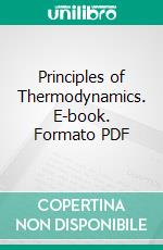 Principles of Thermodynamics. E-book. Formato PDF ebook