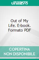 Out of My Life. E-book. Formato PDF ebook