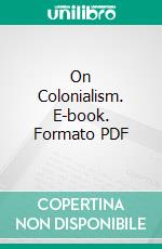 On Colonialism. E-book. Formato PDF ebook