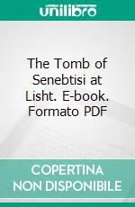 The Tomb of Senebtisi at Lisht. E-book. Formato PDF ebook