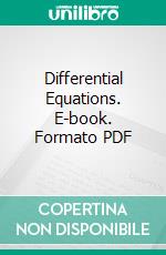 Differential Equations. E-book. Formato PDF ebook