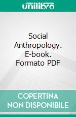 Social Anthropology. E-book. Formato PDF ebook di Pritchard