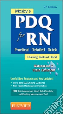 Mosby's PDQ for RN - E-BookMosby's PDQ for RN - E-Book. E-book. Formato EPUB ebook di Mosby