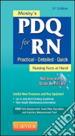 Mosby&apos;s PDQ for RN - E-BookMosby&apos;s PDQ for RN - E-Book. E-book. Formato EPUB