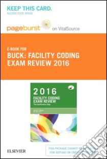 Facility Coding Exam Review 2016The Certification Step. E-book. Formato EPUB ebook di Carol J. Buck