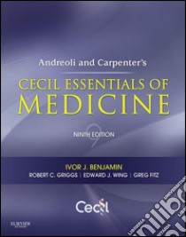 Andreoli and Carpenter's Cecil Essentials of Medicine. E-book. Formato EPUB ebook di Ivor Benjamin