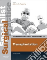 Transplantation E-BookCompanion to Specialist Surgical Practice. E-book. Formato EPUB