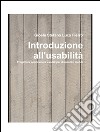 Introduzione all'usabilità. E-book. Formato EPUB ebook