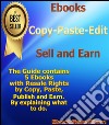 EbookCopyPaste - EbookResellEarn. E-book. Formato Mobipocket ebook