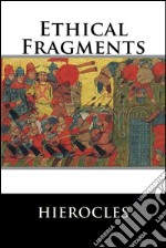 Ethical Fragments  . E-book. Formato EPUB ebook