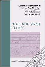 Current Management of Lesser Toe Deformities, An Issue of Foot and Ankle ClinicsCurrent Management of Lesser Toe Deformities, An Issue of Foot and Ankle Clinics. E-book. Formato EPUB ebook