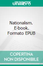 Nationalism. E-book. Formato EPUB ebook