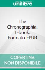 The Chronographia. E-book. Formato Mobipocket