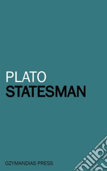 Statesman. E-book. Formato Mobipocket ebook di Plato