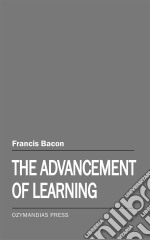 The Advancement of Learning. E-book. Formato EPUB