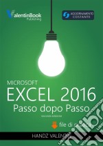 Excel 2016 Passo Dopo Passo. E-book. Formato EPUB ebook