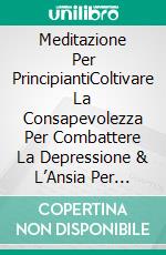 Meditazione Per PrincipiantiColtivare La Consapevolezza Per Combattere La Depressione & L’Ansia Per Trovare La Pace Interiore. E-book. Formato Mobipocket ebook di Hiddenstuff Entertainment