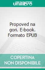 Propoved na gori. E-book. Formato EPUB ebook