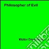 Philosopher of evil. E-book. Formato EPUB ebook